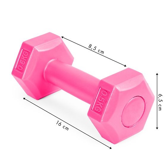 Fitness set bučica s utezima 2x 0,5 kg