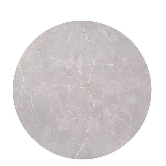 FLAMINGO set od 2 stolića, pepeljasti mramor/crna (2p=1ks)