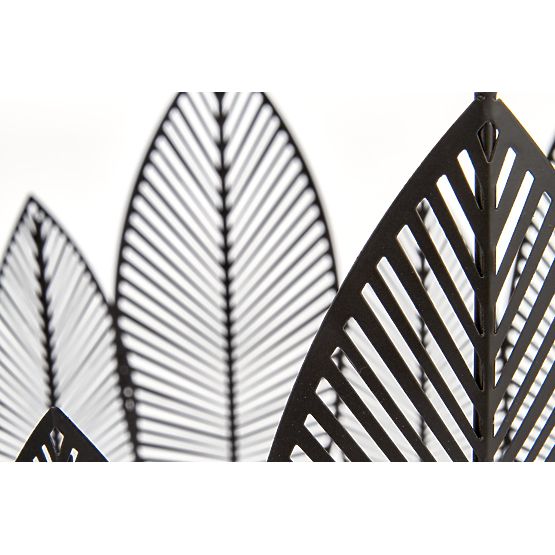 FOLLA set od 2 klupa crna / prirodna (1p=1ks)