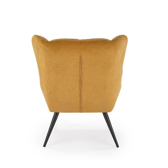 Fotelja za opuštanje BYRON - senf