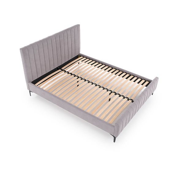 FRANCESCA 160, krevet, svijetlosiva (3p=1ks)