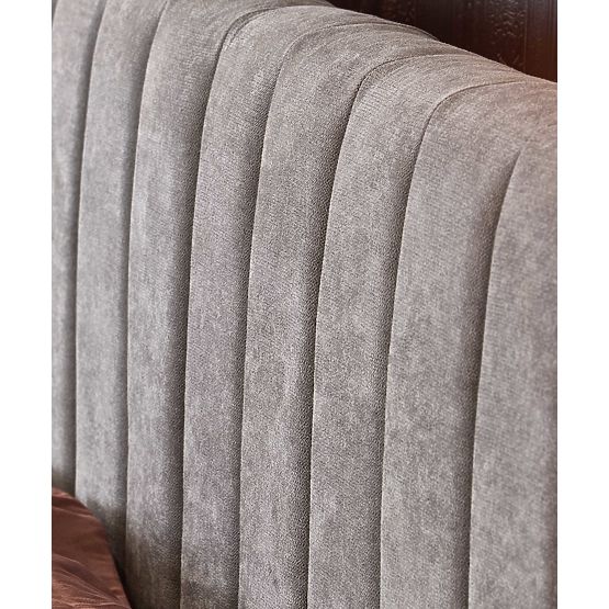 FRANCESCA 160, krevet, svijetlosiva (3p=1ks)