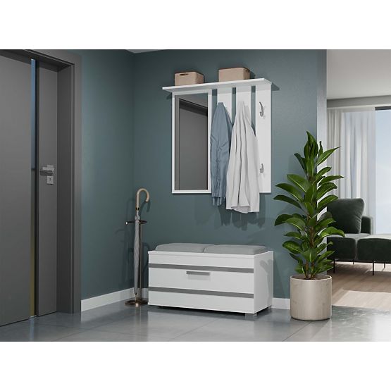 Garderobni ormar Opal OPAL BIJELA