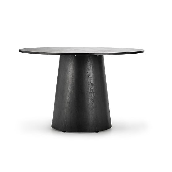 GINTER okrugli stol, crni (2p=1ks)