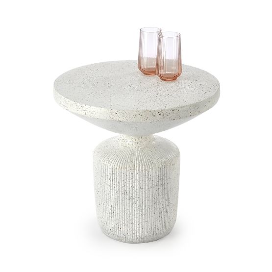 GIZA konferencijski stolić kompozit - magnezijev oksid, bijeli (1p=1ks)