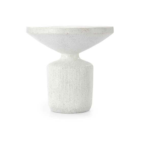 GIZA konferencijski stolić kompozit - magnezijev oksid, bijeli (1p=1ks)