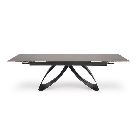 HILARIO sklopivi stol, ploča - orah, noge - crne (3p=1ks)