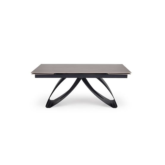 HILARIO sklopivi stol, ploča - orah, noge - crne (3p=1ks)