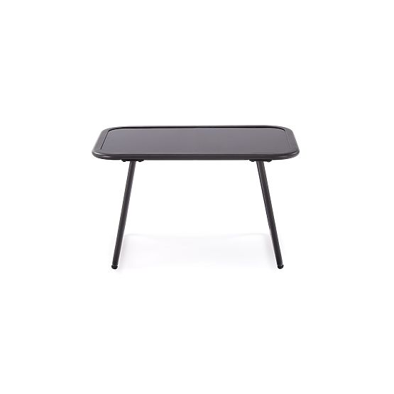 HUDSON, vrtni set (sofa, 2x fotelja, stolić), siva / smeđa (1p=1set)