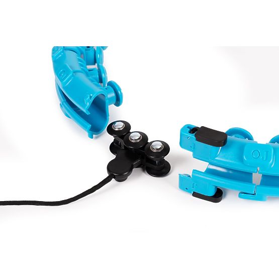 Hula hop s masažnim elementom i dodatnim utezima za fitness vježbanje