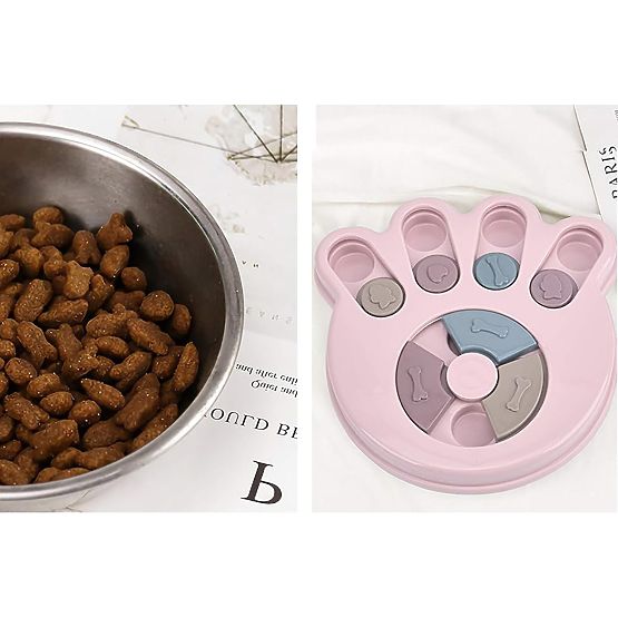 Igra Puzzle igračka za psa i mačku Brady ružičasta