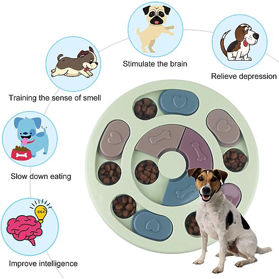 Igra Puzzle igračka za psa i mačku Pluto morska