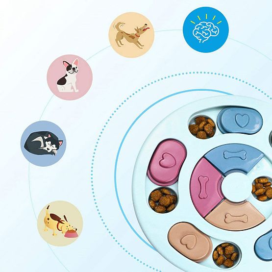 Igra Puzzle igračka za psa i mačku Pluto morska