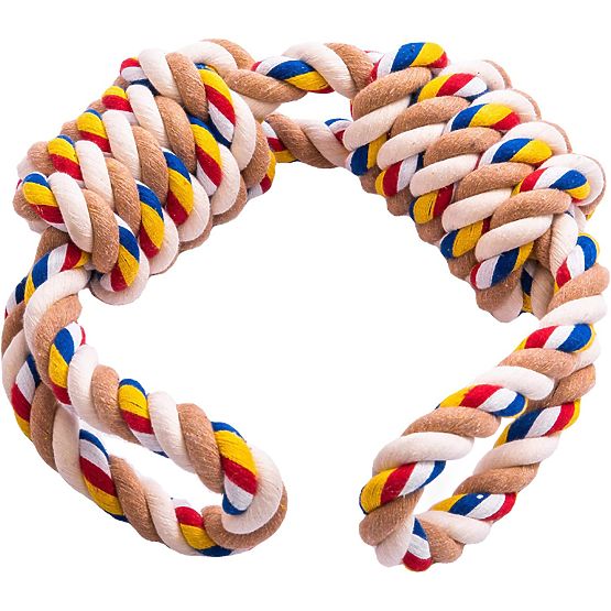 Igračka za povlačenje s čvorovima WALLY 60 cm