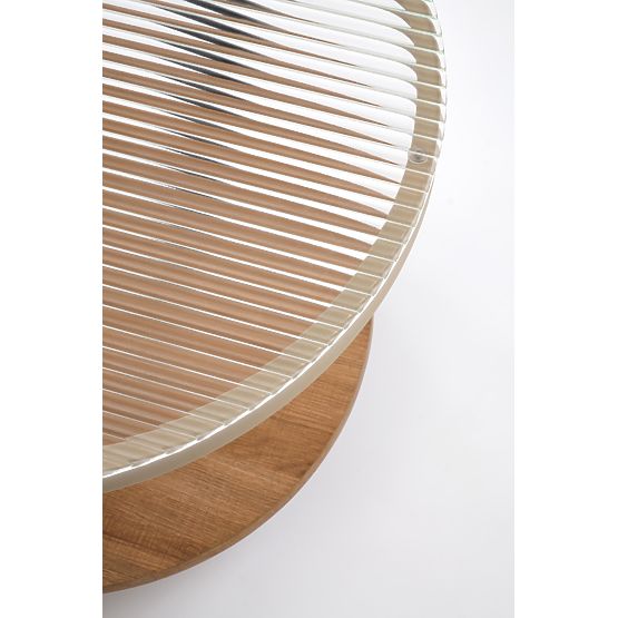 KAMALA konferencijski stolić, prirodni / crni (1p=1ks)