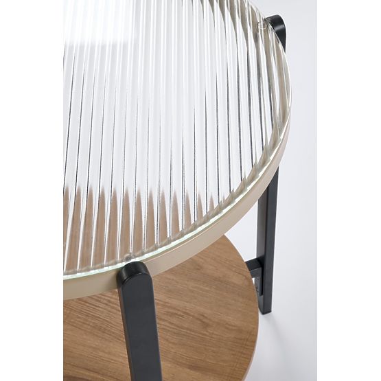 KAMALA S stol, prirodni / crni (1p=1ks)