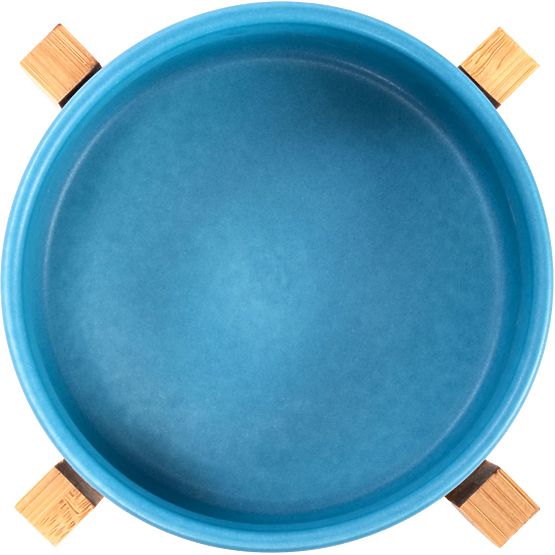 Keramička zdjelica za psa ili mačku plava PJ-033