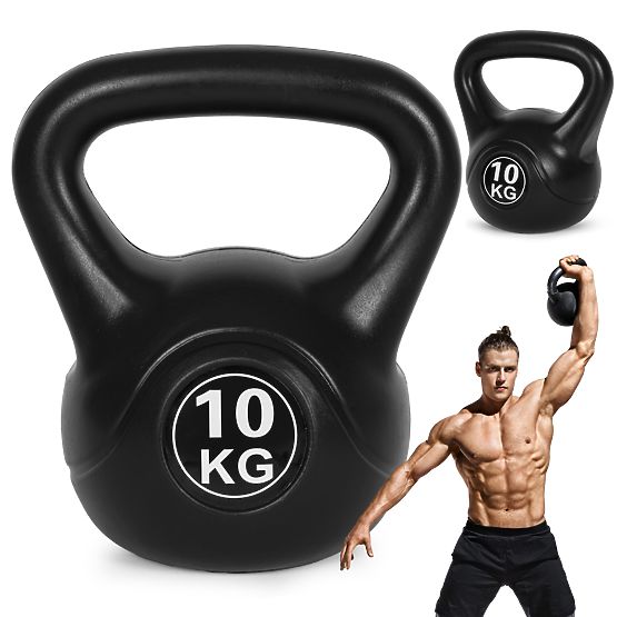 Kettlebell uteg 10 kg za vježbanje uteg kugla težina fitness ModernHome