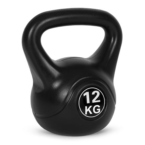 Kettlebell uteg 12 kg za vježbanje, kugla, utezi, opterećenje, fitness ModernHome