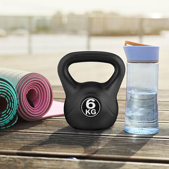 Kettlebell uteg 6 kg za vježbanje kugla utezi fitness ModernHome