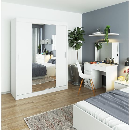 KLIZNI ORMAR 150cm CLP BIJELA