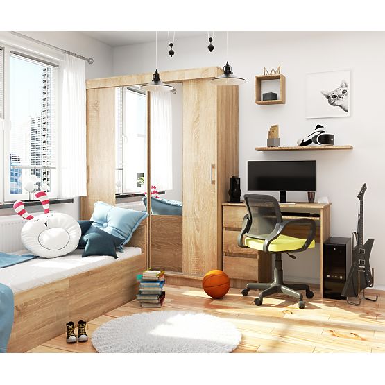 KLIZNI ORMAR 150cm CLP SONOMA