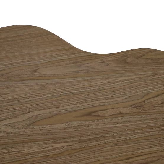 Klub stolić Cosmo 90 cm, orah, zaobljen oblik