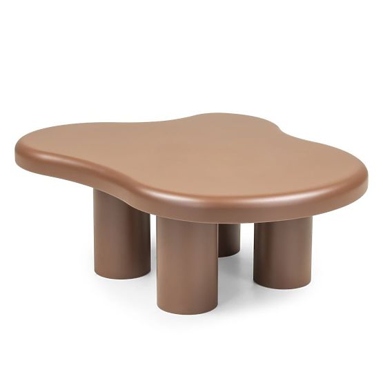 Klub stolić Vercelli 100 cm, choco