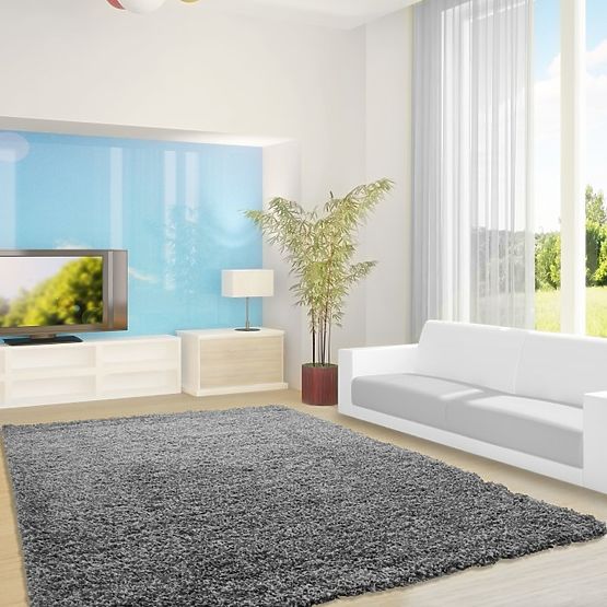 Komadni tepih LIFE - Tamno siva