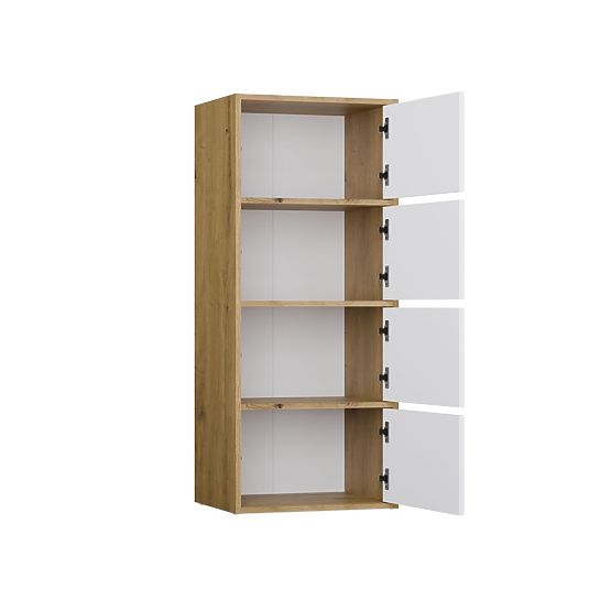 Komoda ALMA Prednja BIJELA Korpus HRAST ARTISAN