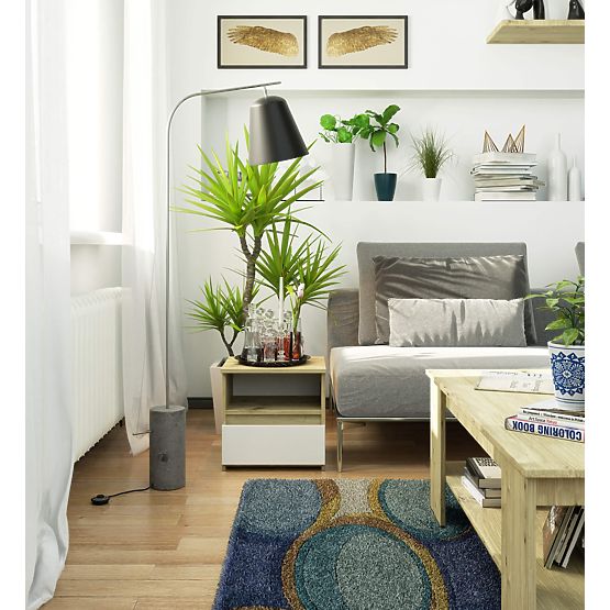 KOMODA CL1 PK HRAST ARTISAN / BIJELA