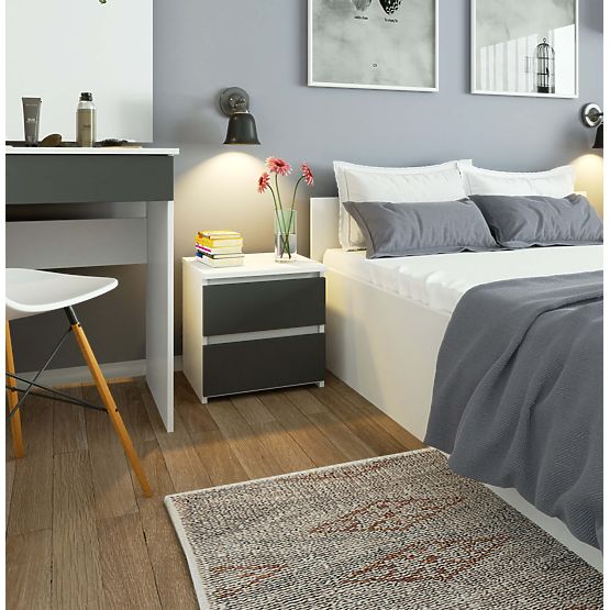 KOMODA CL2 2SZ CLP BIJELA / SIVA