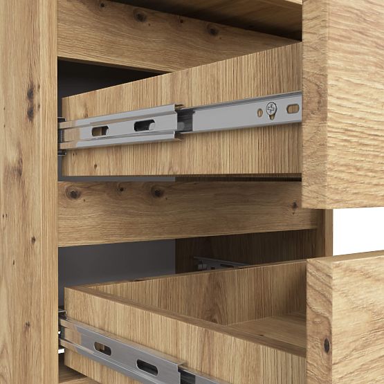 KOMODA CL3/40 PK HRAST ARTISAN