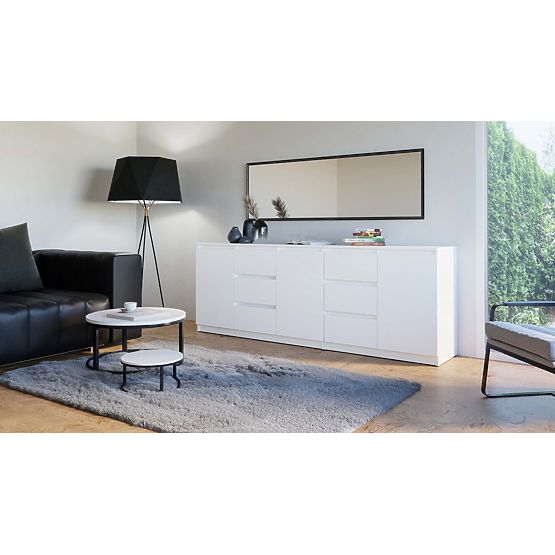 Komoda COSTA 1D3S/2D3S BIJELA