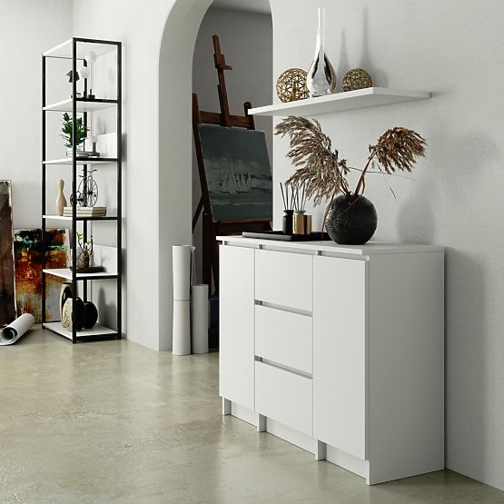 KOMODA K100 2D 3SZ PK BIJELA