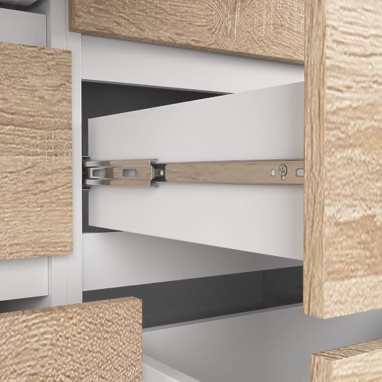 KOMODA K120 8SZ PK BIJELA / SONOMA