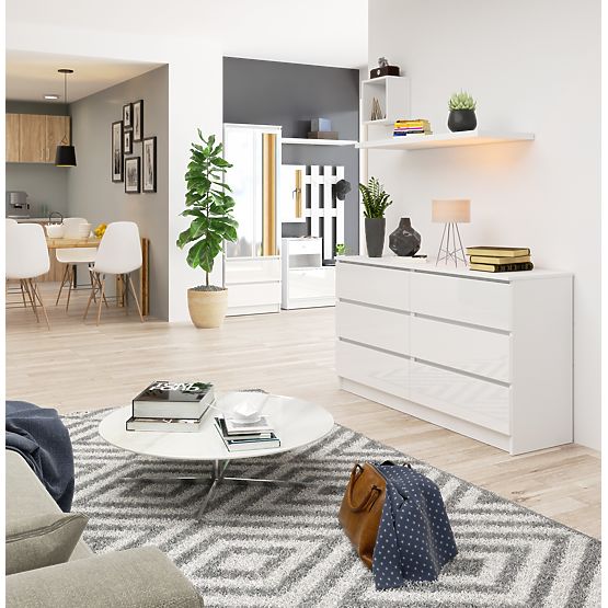 KOMODA K140 6SZ CLP PK BIJELI SJAJ