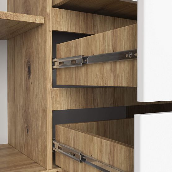 KOMODA K160 2D 4SZ CLP PK ARTISAN / BIJELA