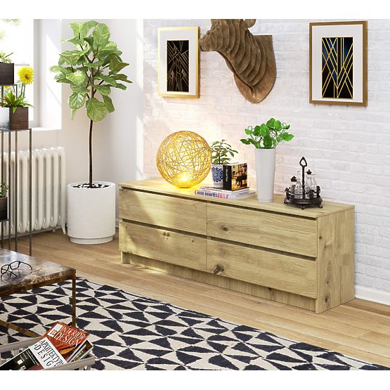 KOMODA K160 4SZ CLP PK HRAST ARTISAN