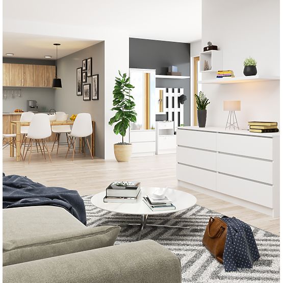 KOMODA K160 6SZ CLP PK BIJELA