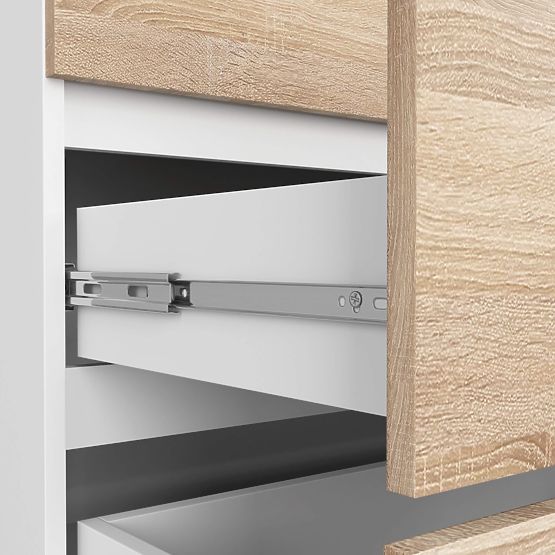 KOMODA K160 6SZ CLP PK BIJELA / SONOMA