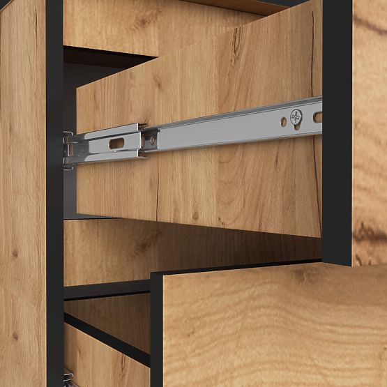 KOMODA K60 3 LADICE CLP PK HRAST CRAFT