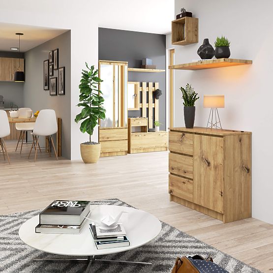 KOMODA K80 JERRY 1D 3SZ PK HRAST ARTISAN