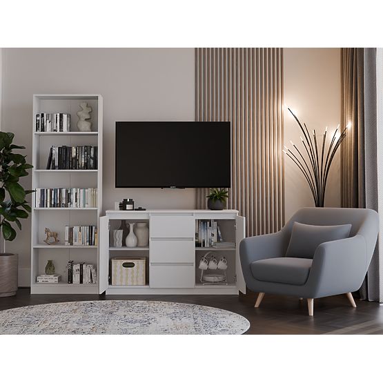 Komoda Malwa 2D3S BIJELA