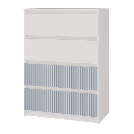 Komoda Malwa M4 ARTESO BLUE Plava