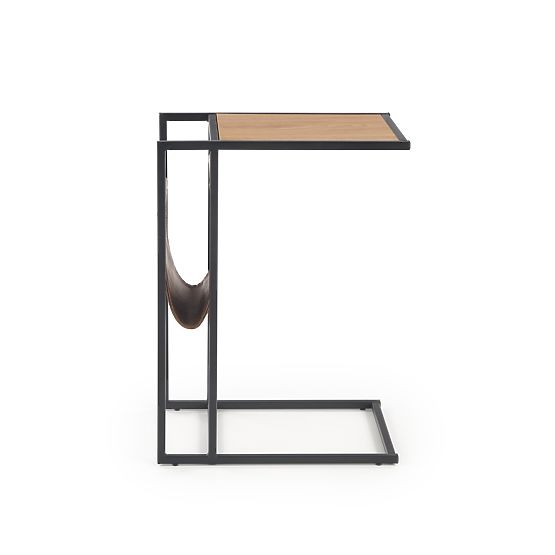 Kompaktni konferencijski stolić zlatni hrast/crni (1p=1ks)