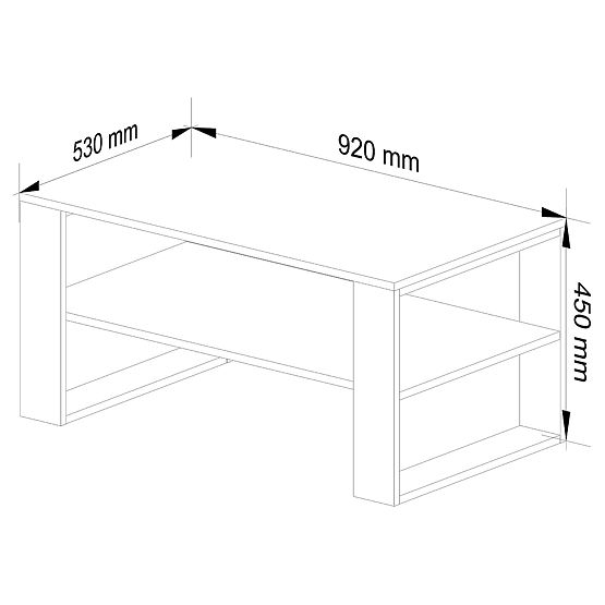 KONFERENCIJSKI STOL ALEX HRAST CRAFT / CRNI