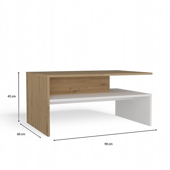 Konferencijski stolić Boston BOSTON ARTISAN BIJELA