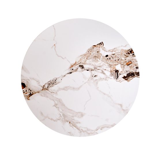 Konferencijski stolić CARINA_S bež mramor / orah (2p=1ks)