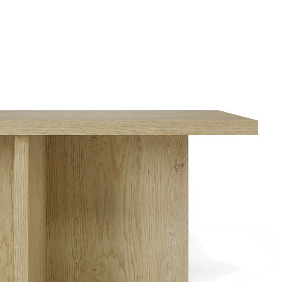 Konferencijski stolić Jose, pravokutni, Hrast Cremona Torro